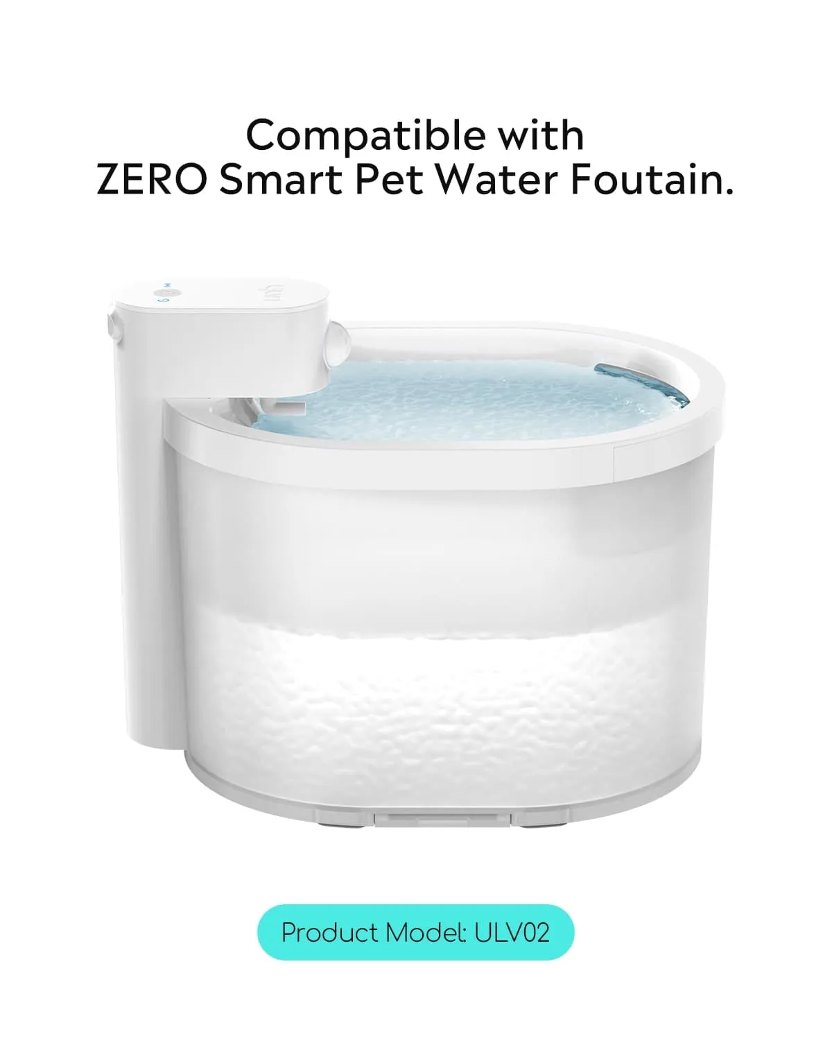 12pcs Replacement Filters and 1 * Pump for ZERO Cat Water Fountain