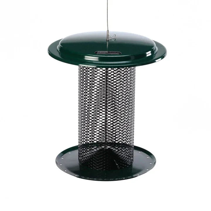 3 Qt. Metal Safflower Feeder, Green
