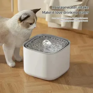 3L Pet Water Fountain & Feeder
