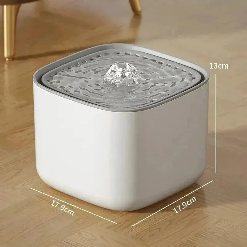 3L Pet Water Fountain & Feeder