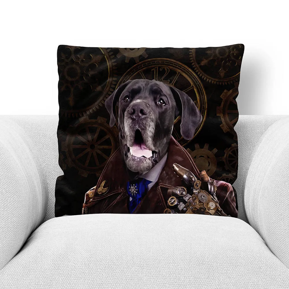 A FIST OF IT - CUSTOM PET PORTRAIT THROW PILLOW