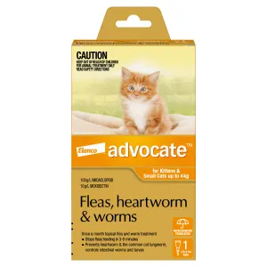 Advocate - Cat up to 4kg (1pk)