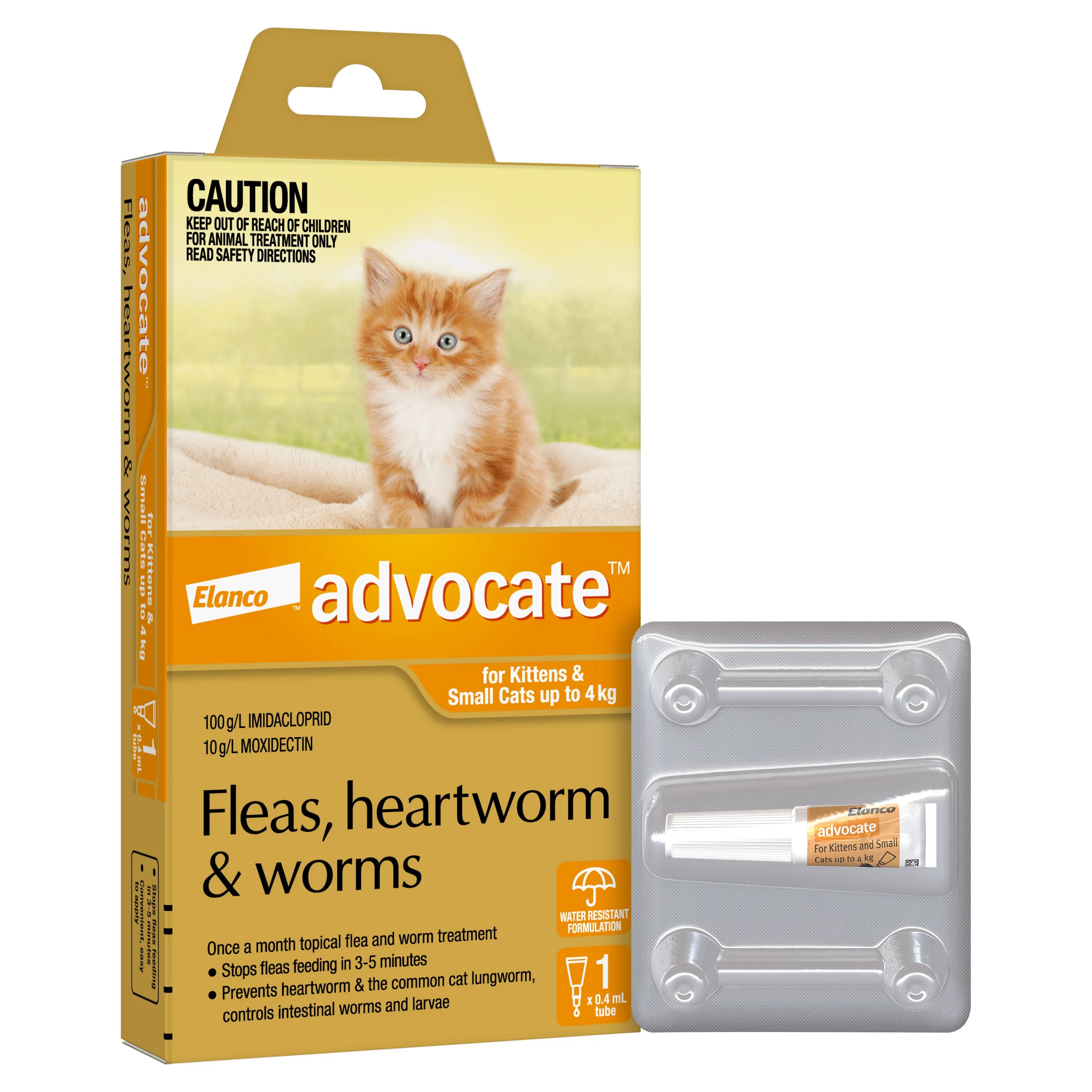 Advocate - Cat up to 4kg (1pk)