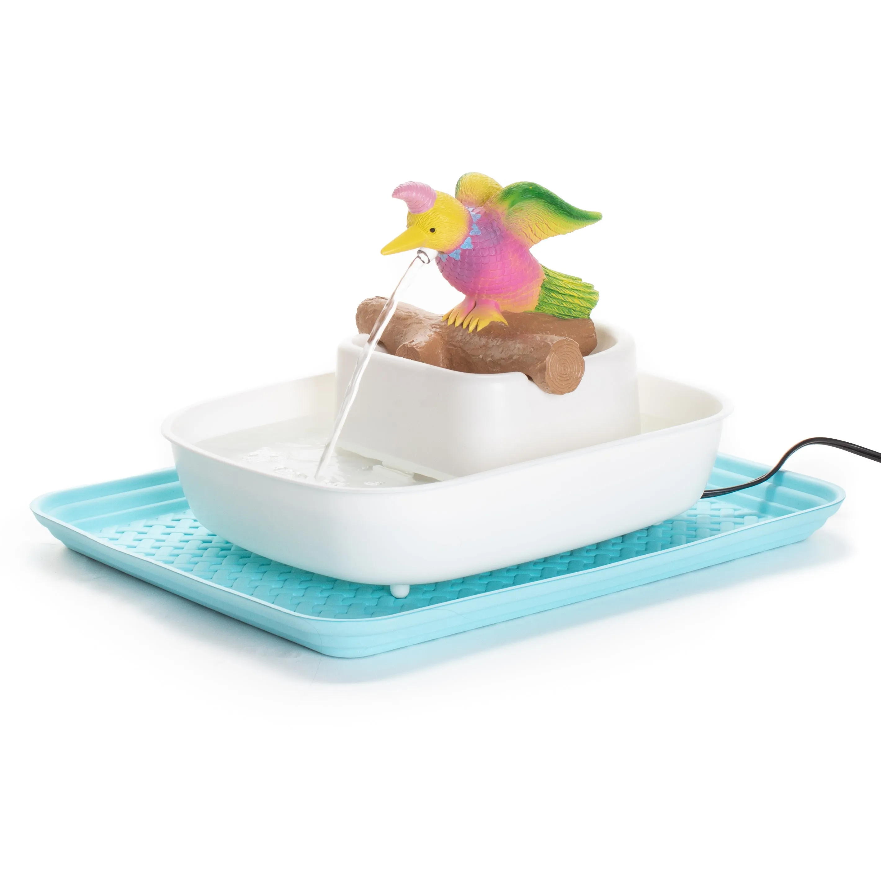 Bamboo Pattern Splash & Crumb Catcher Mat