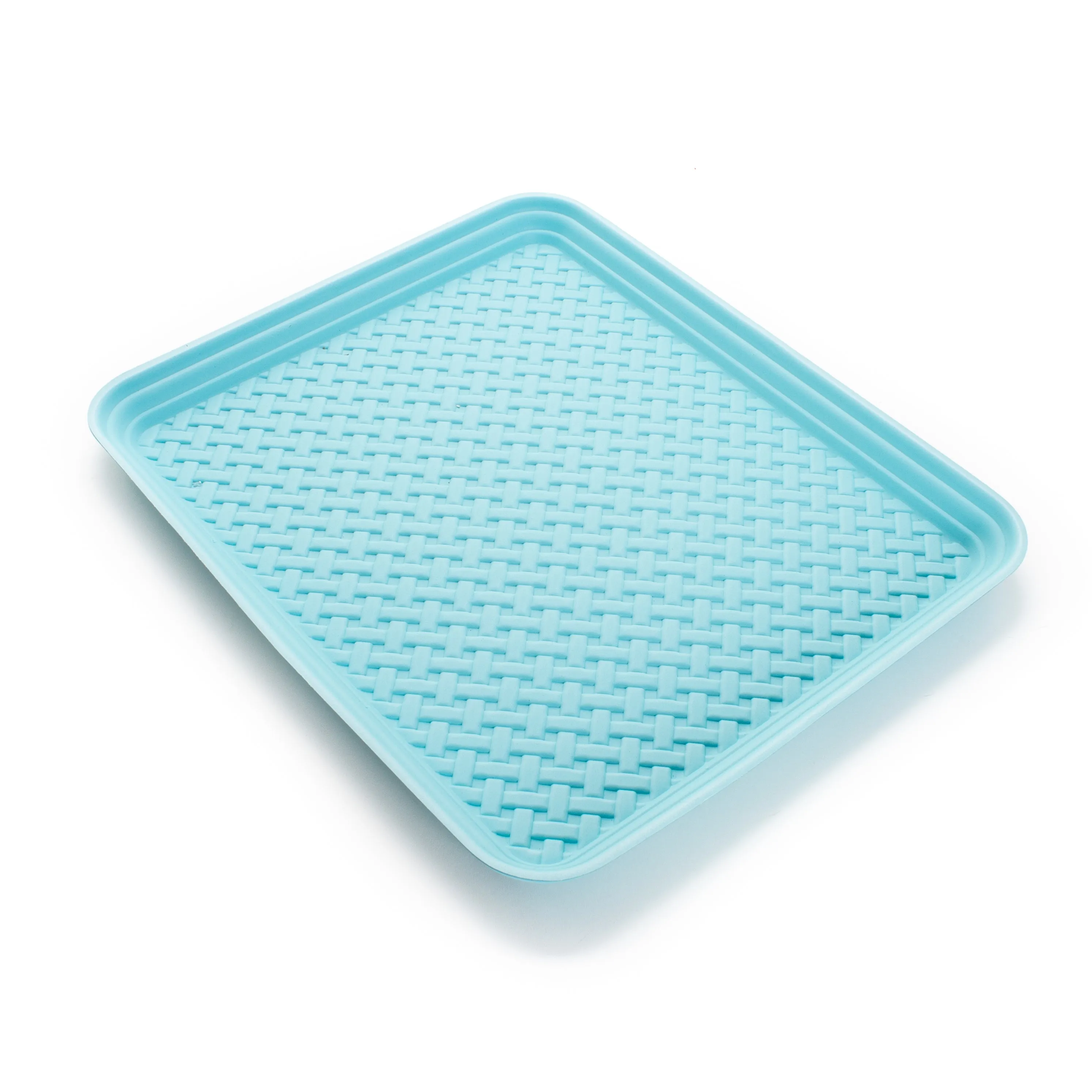 Bamboo Pattern Splash & Crumb Catcher Mat