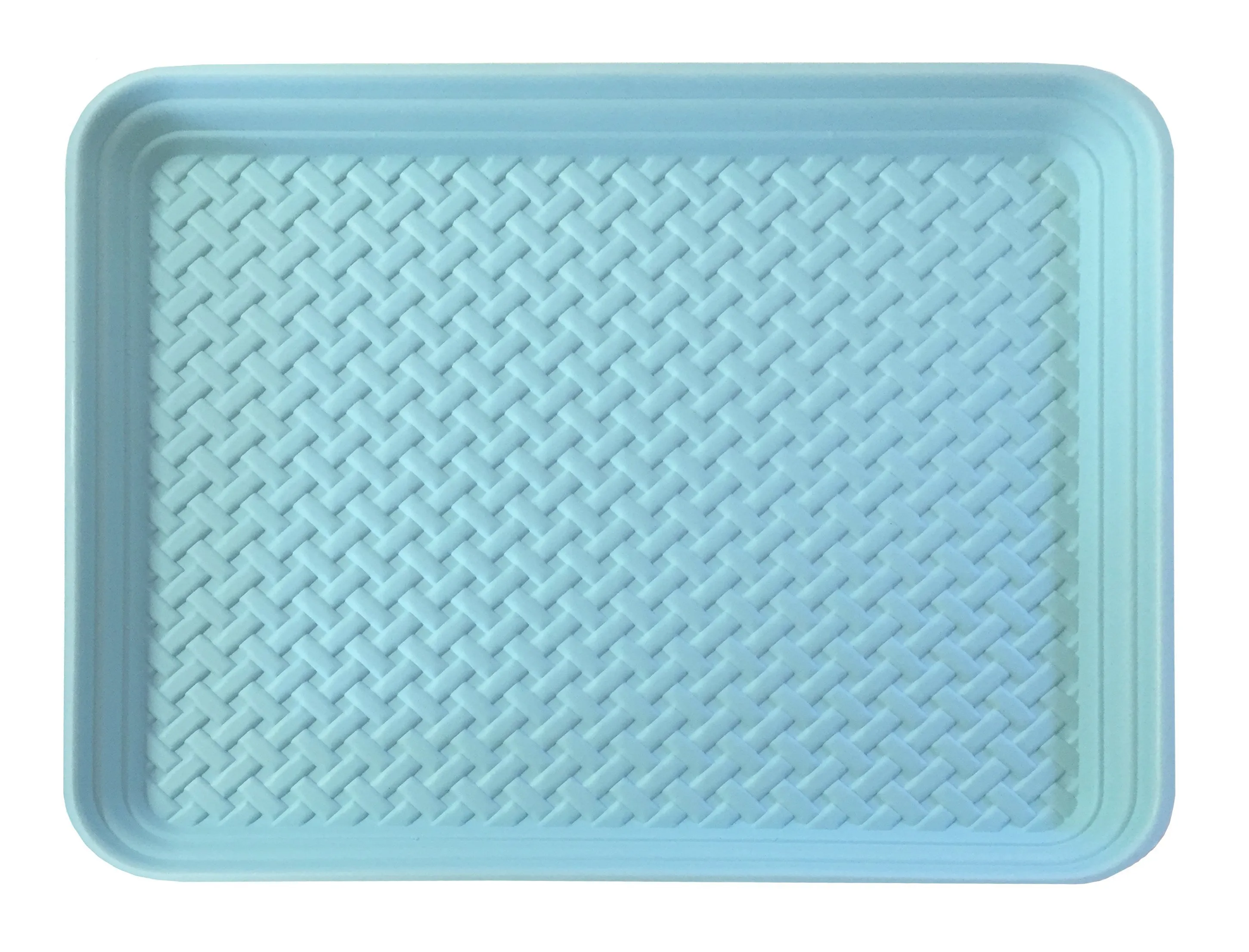 Bamboo Pattern Splash & Crumb Catcher Mat