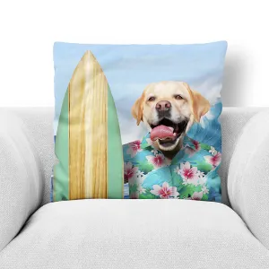 BITCHIN' - CUSTOM PET PORTRAIT THROW PILLOW