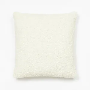 BOUCLE CUSHION 60cm | White