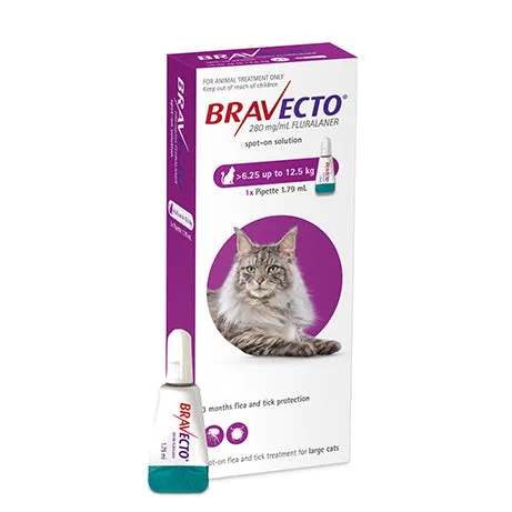 Bravecto Spot-On Large Cat 6.25-12.5kg