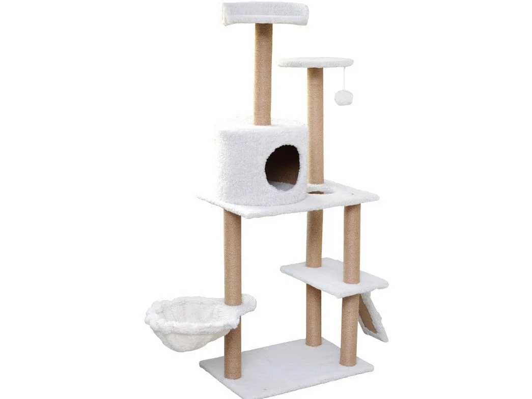 Cat Tree & Scratching Beige 40*60*150