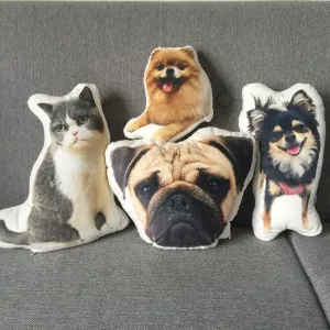 Customize Your Perfect Gift: Personalized Double-Sided Portrait Pillow