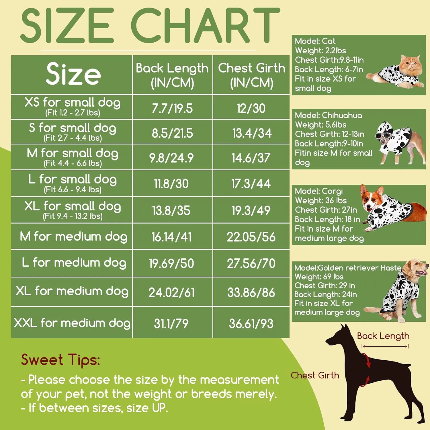 Cute Dalmatian Print Dog HoodiesDog Clothes with Pocket and Hat Winter Clothes Sweaters for Medium Large Dogs Girl Boy Pets' Clothes Outfits