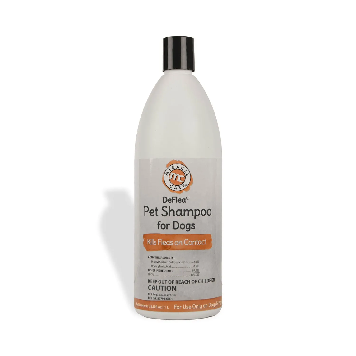 DeFlea Shampoo for Pets, Ready to Use