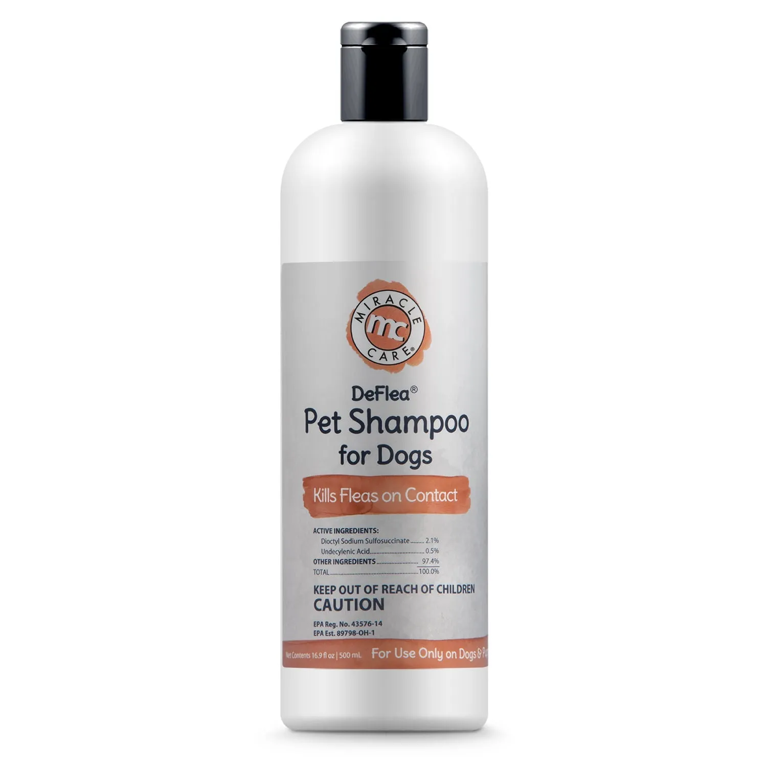 DeFlea Shampoo for Pets, Ready to Use