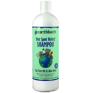 earthbath Hot Spot Relief Tea Tree & Aloe Dog & Cat Shampoo 16oz