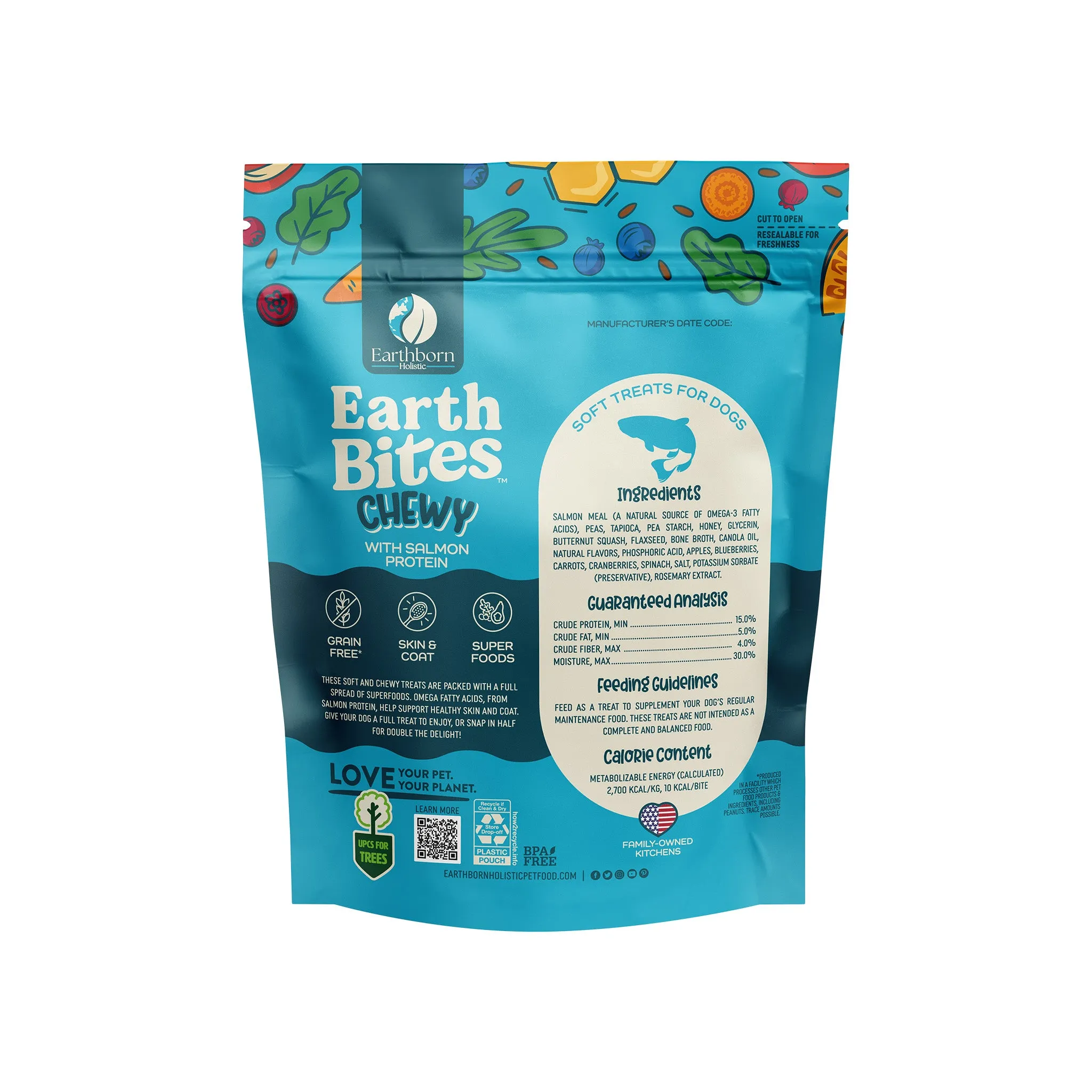 Earthborn Holistic EarthBites Chewy Grain-Free Dog Treats
