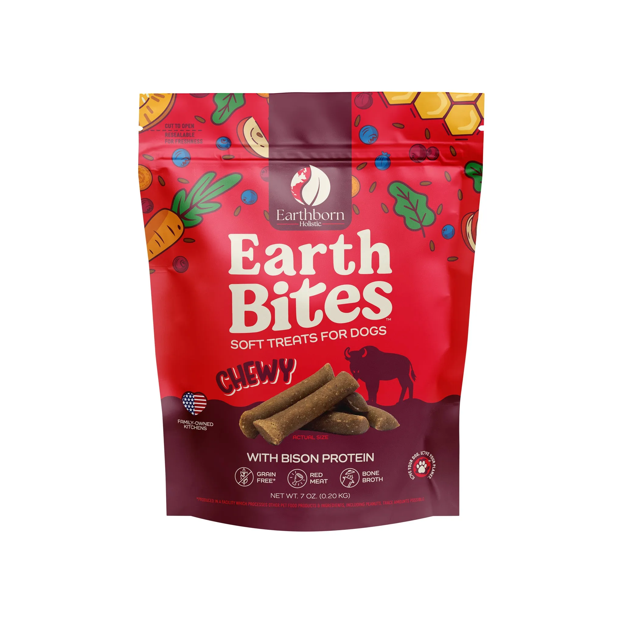 Earthborn Holistic EarthBites Chewy Grain-Free Dog Treats