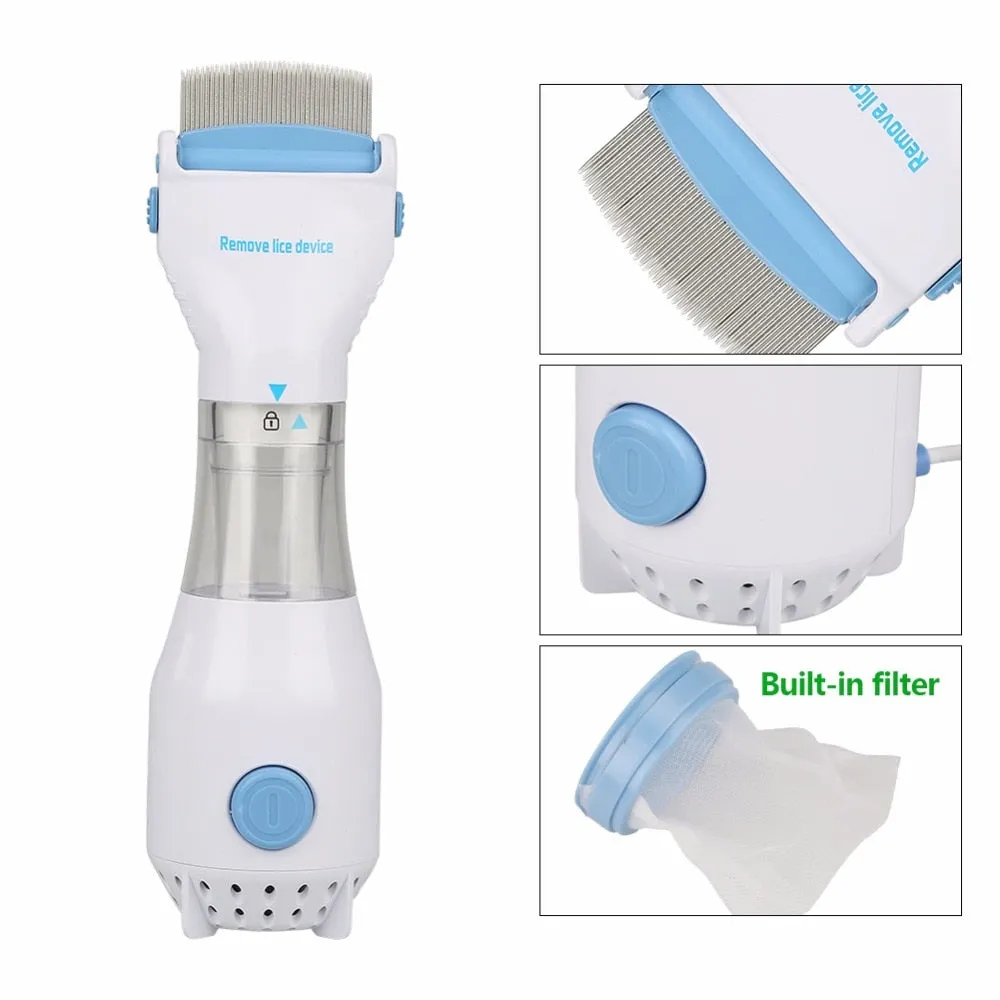 Electric Flea Comb Puppies Treatment Safe Pets Kill for Dogs Cats