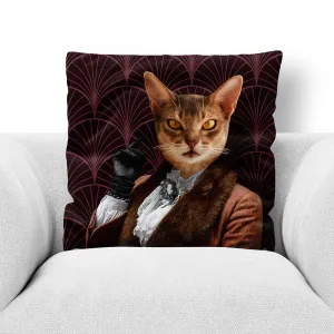 FLAPPERS - CUSTOM PET PORTRAIT THROW PILLOW