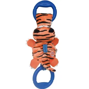 GiGwi Iron Grip Tiger Plush with TRP Handle Toy for Dogs Special Offer