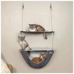 K&H Wall Mount Cat Shelf & Cat Hammock