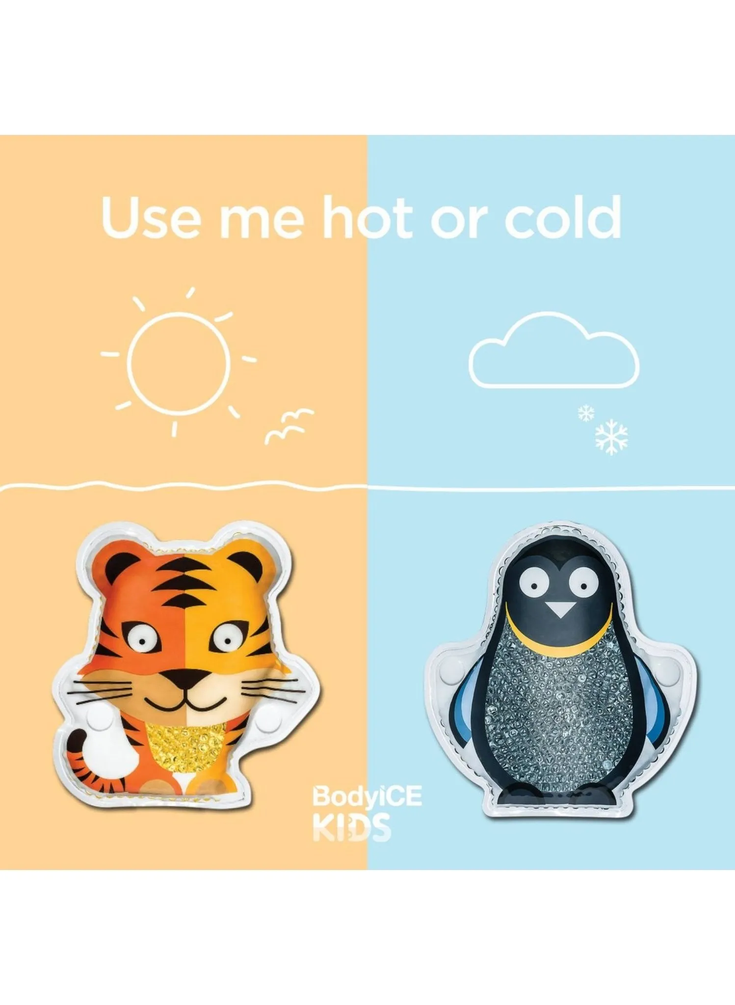 Kids Ice & Heat Pack - Timo the tiger