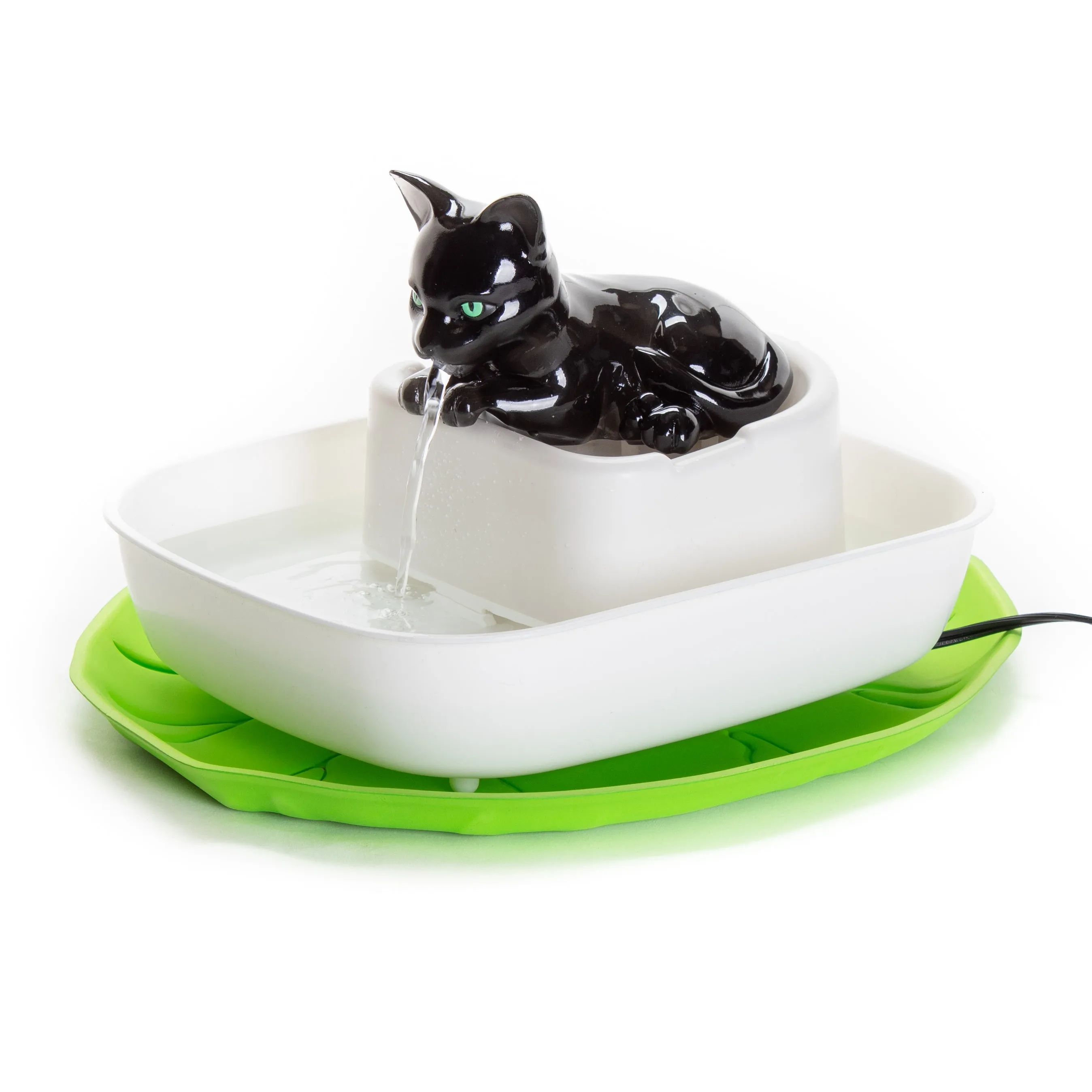 Lilypad Crumb Catcher & Splash Mat - Lime Green