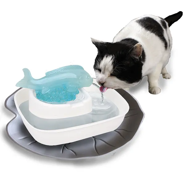 LilyPad Crumb Catcher & Splash Mat - Stone