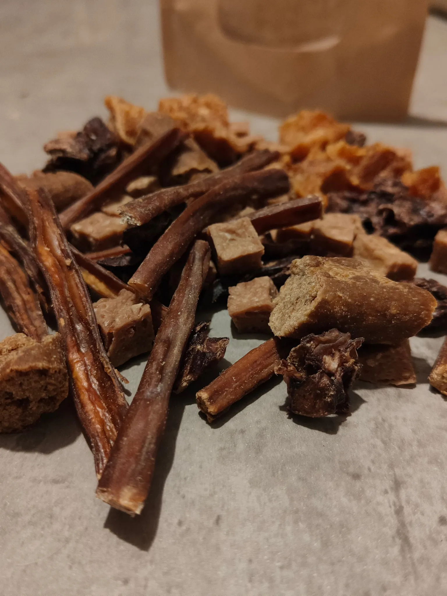 Luxury Christmas Selection Bag | Festive Dog Treat Gift Pack by Natural Connection