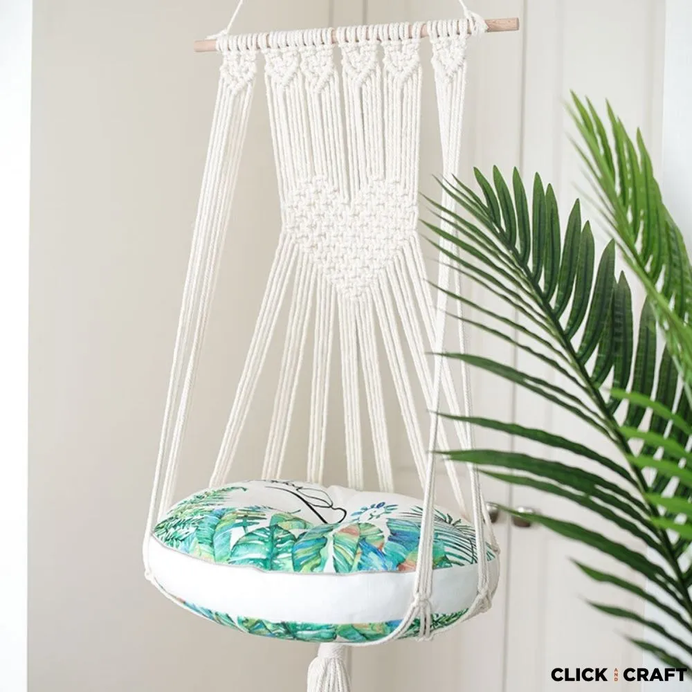 Macrame Cat Hammock 2