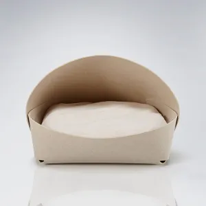 Marron Pet Bed - Oatmeal