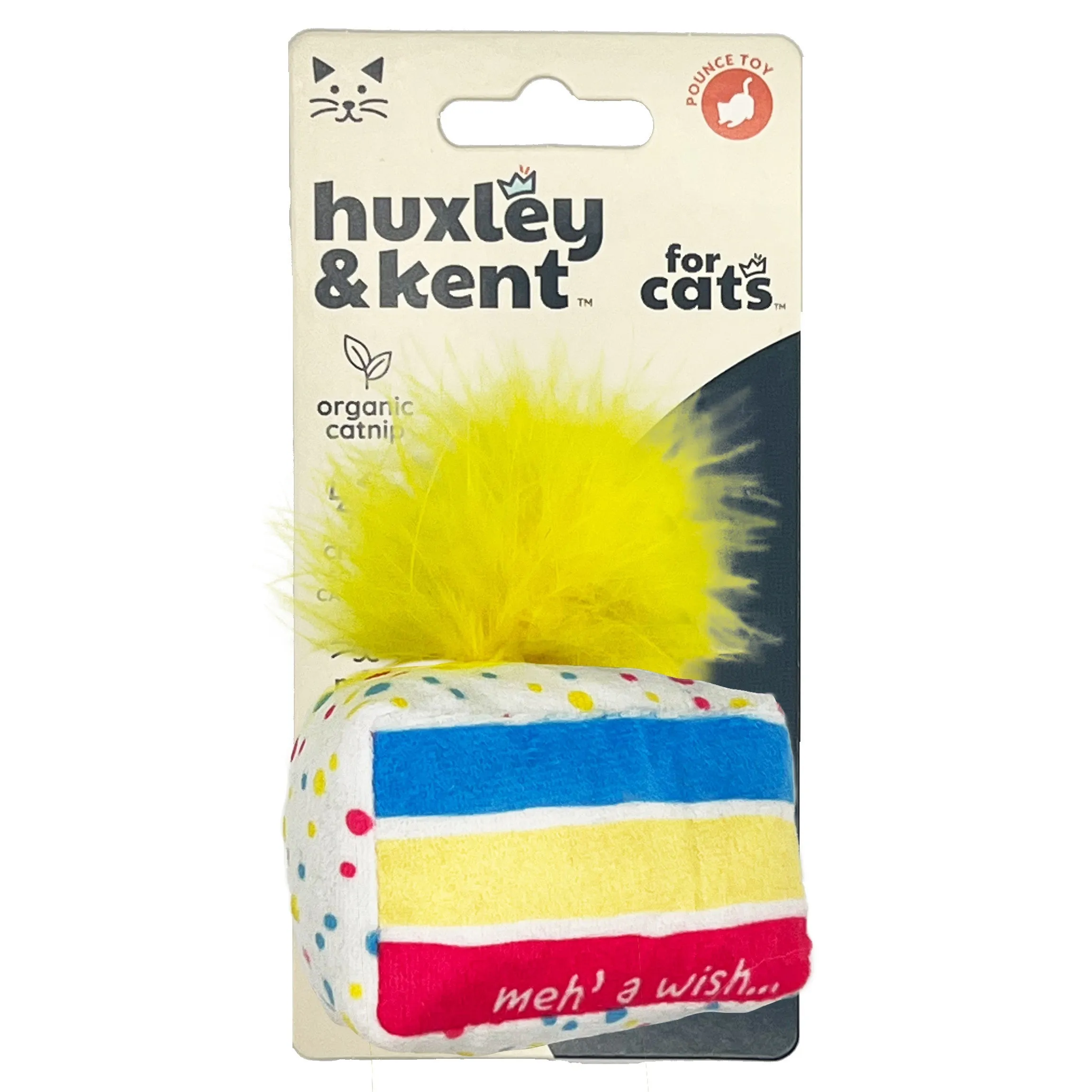 Meh' a Wish Cake Cat Toy