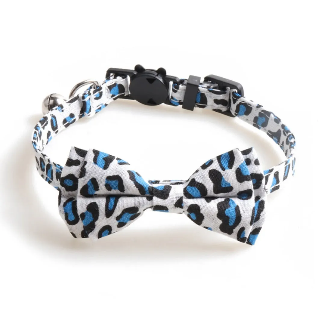 Mokka - Leopard Print Bowtie Pet Collar