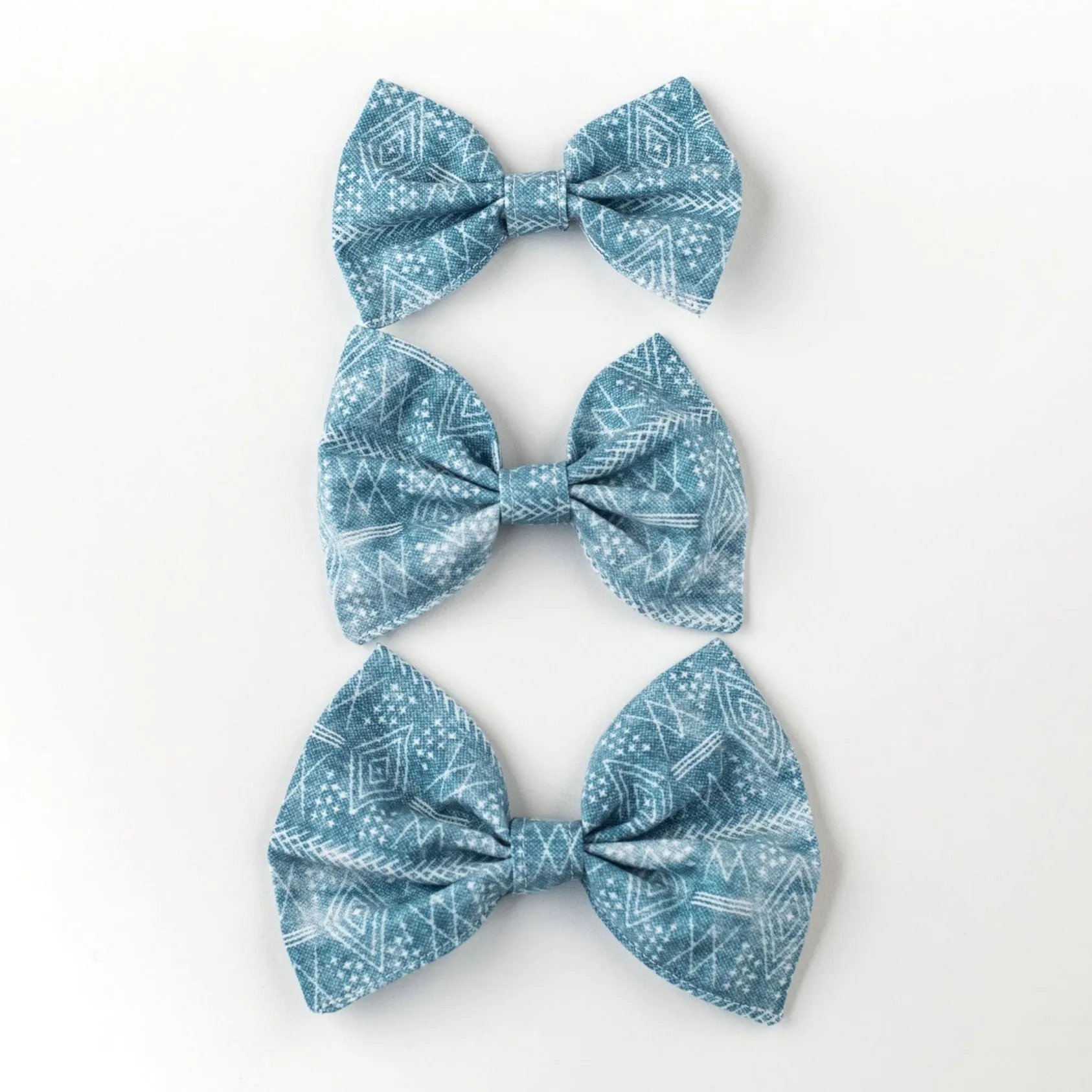 Moroccan Blues Pet Bow Tie