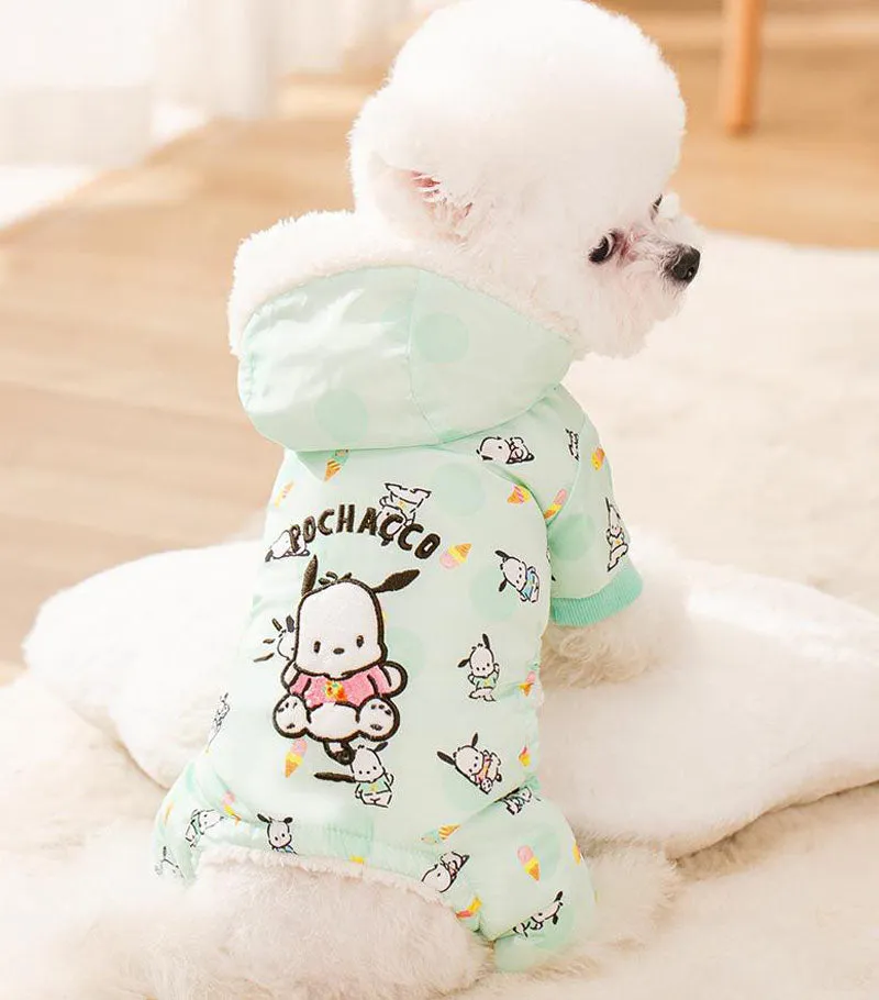 New autumn and winter warm and thick puppies pet clothes