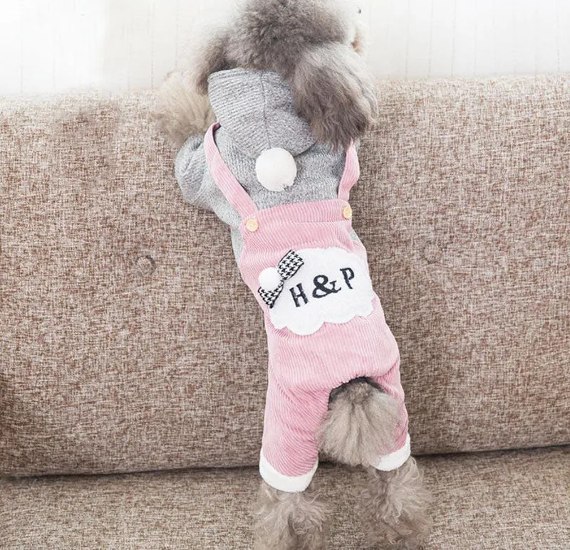 New autumn and winter warm and thick puppies pet clothes