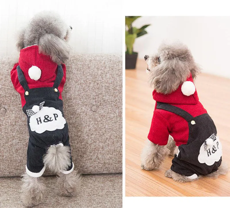 New autumn and winter warm and thick puppies pet clothes