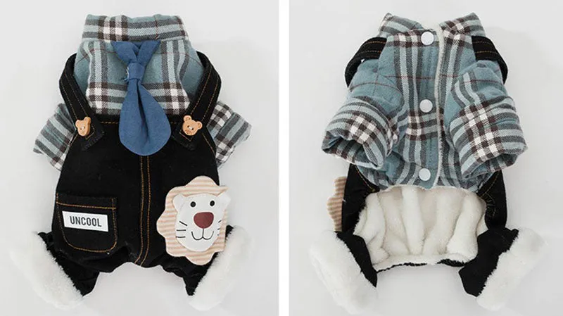 New autumn and winter warm and thick puppies pet clothes