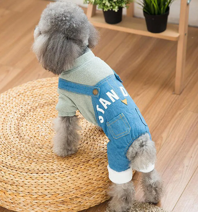 New autumn and winter warm and thick puppies pet clothes