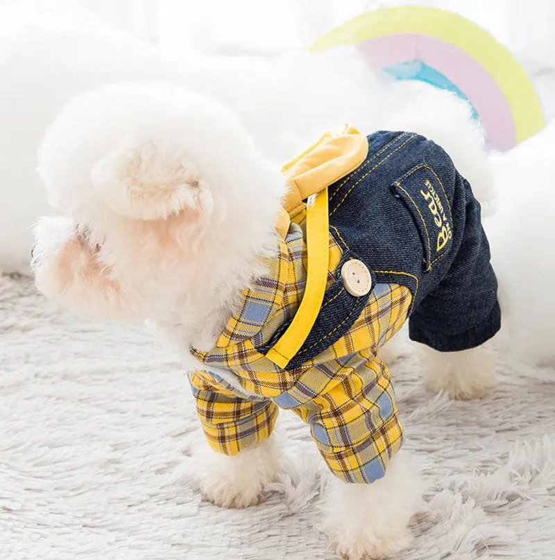 New autumn and winter warm and thick puppies pet clothes