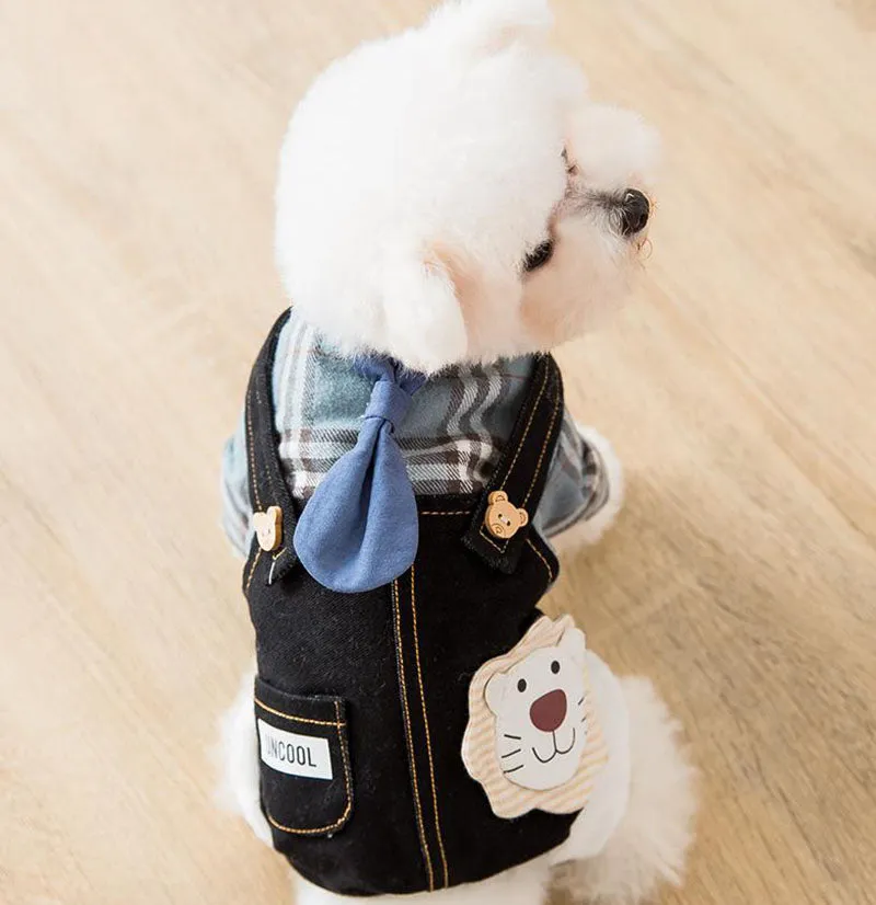 New autumn and winter warm and thick puppies pet clothes