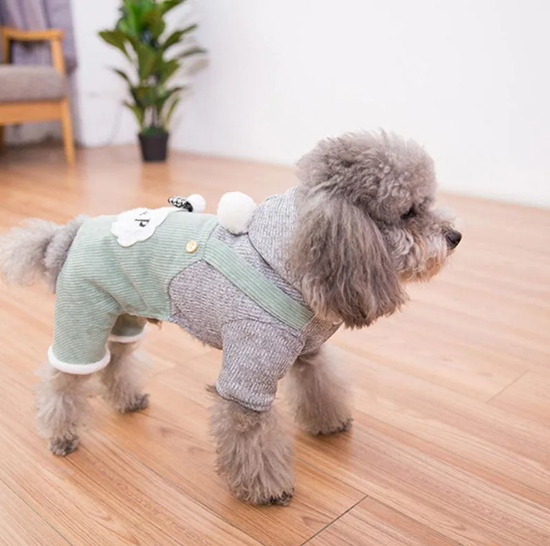 New autumn and winter warm and thick puppies pet clothes