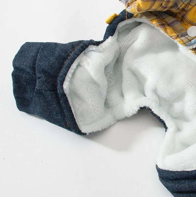 New autumn and winter warm and thick puppies pet clothes