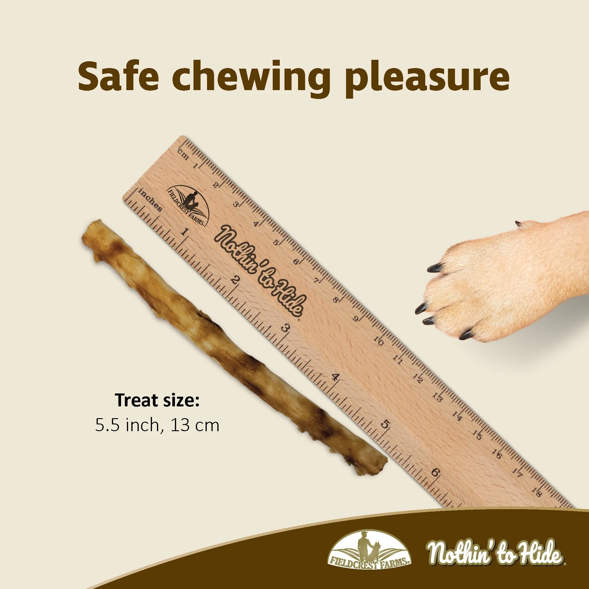 Nothin to Hide Beef Twist Stix Small Dog Treats 10 Pack^^^