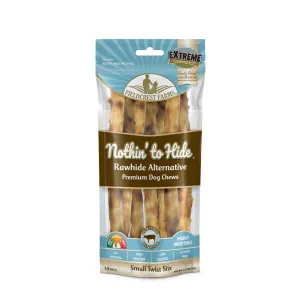 Nothin to Hide Beef Twist Stix Small Dog Treats 10 Pack^^^