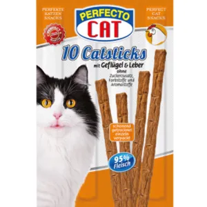 Perfecto Cat 10 Sticks - Poultry & Liver