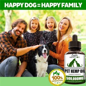 Pet Natural Hemp Essential Pain Relief Oil