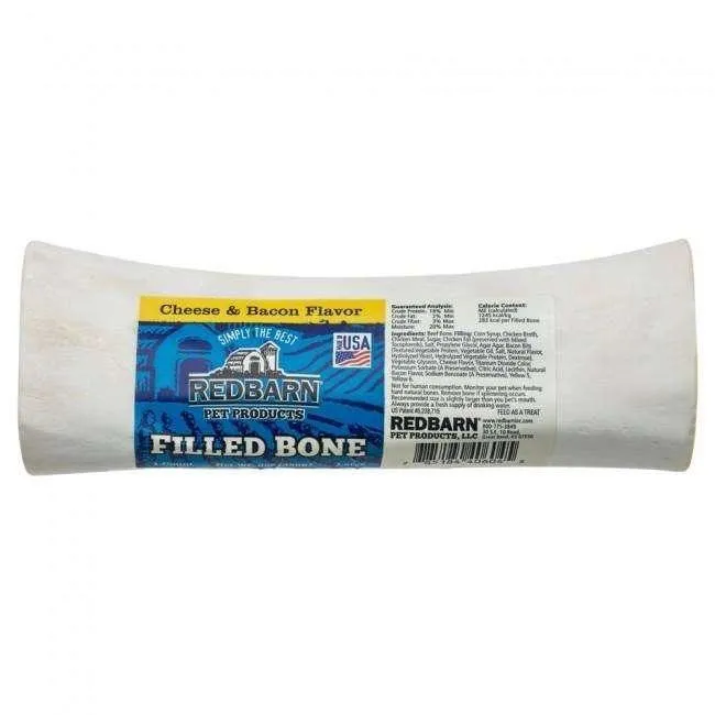 Red Barn Filled Bone Cheese N'Bacon Large