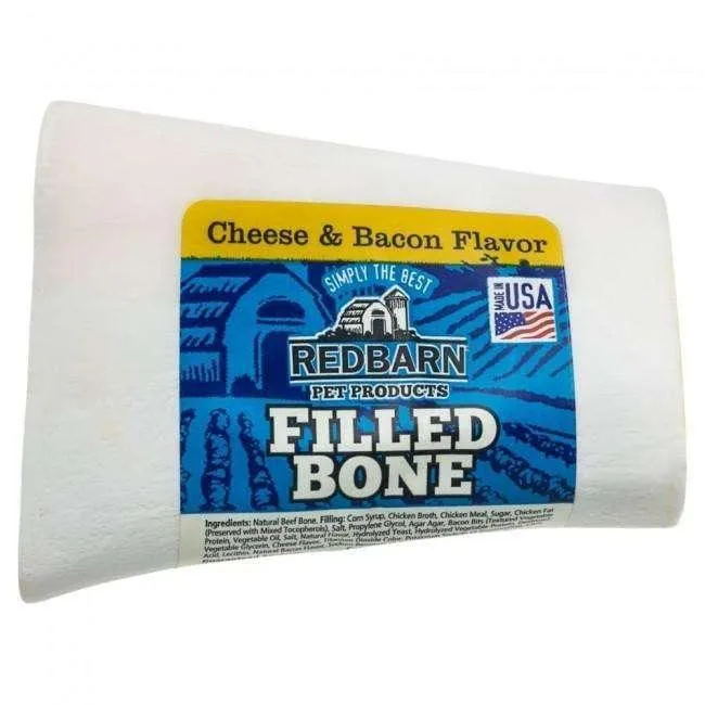 Red Barn Filled Bone Cheese N'Bacon Small
