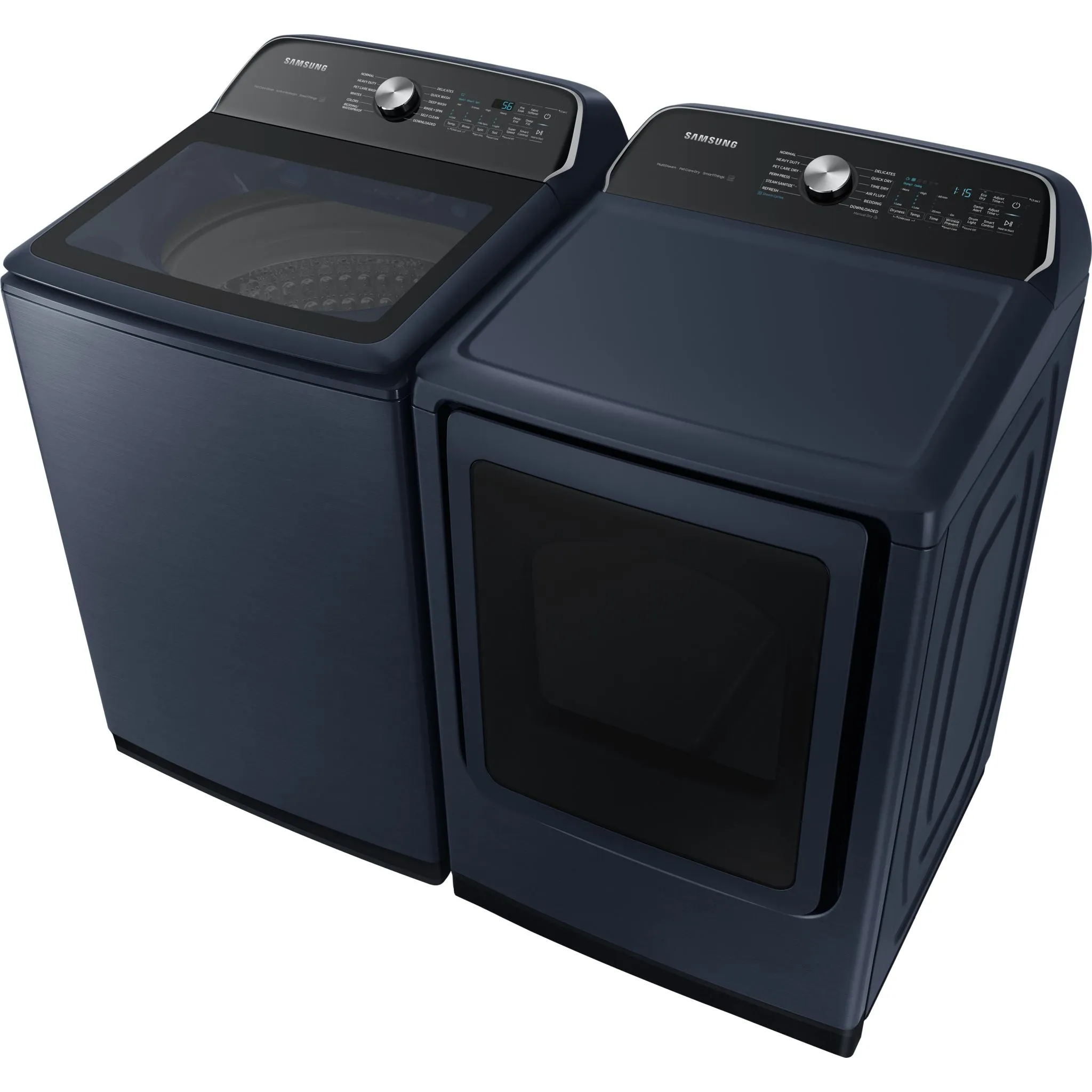 Samsung Top Load Pair (WA53CG7155ADA4-DVE54CG7155DAC) - Blue